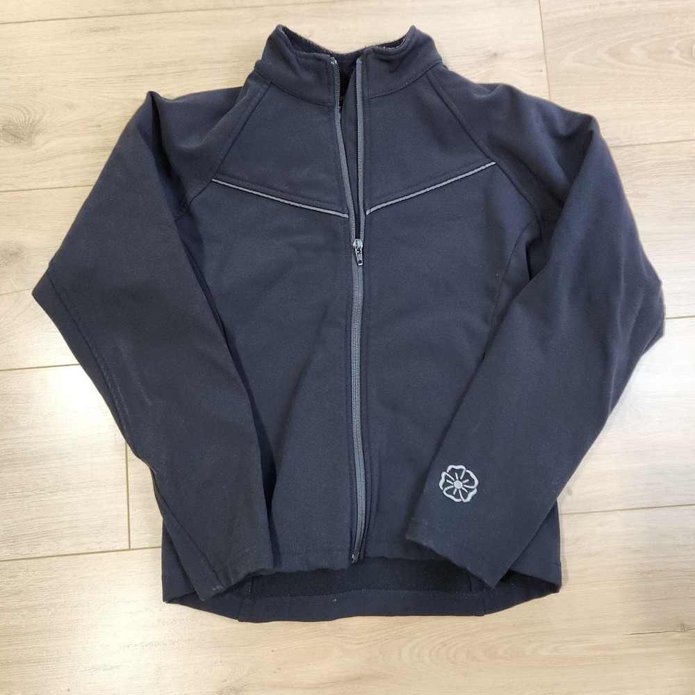 Outdoor Research Topaz Jacket Womens Small Black Softshell Full Zip Hiking